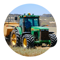 Various activities involved in farming in Western Australia.